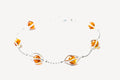 Bracelet moderne en sphères d'ambre en cage