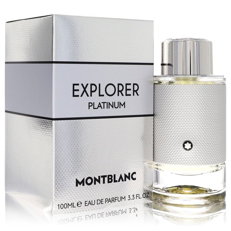 Montblanc Explorer Platinum Eau de Parfum Spray 3.4 oz (100 ml) for Men