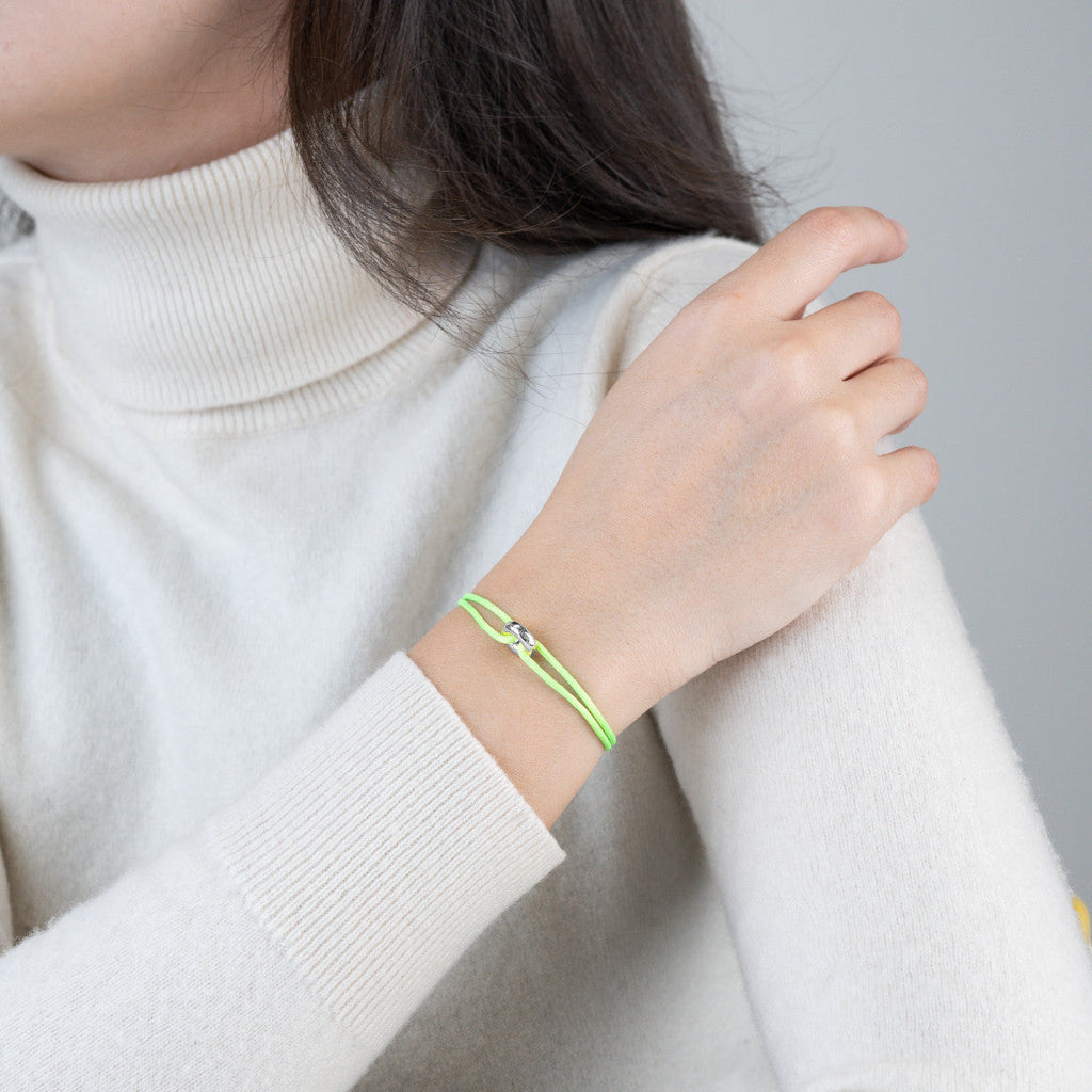 Bracelet cordon Mini Silver Soho