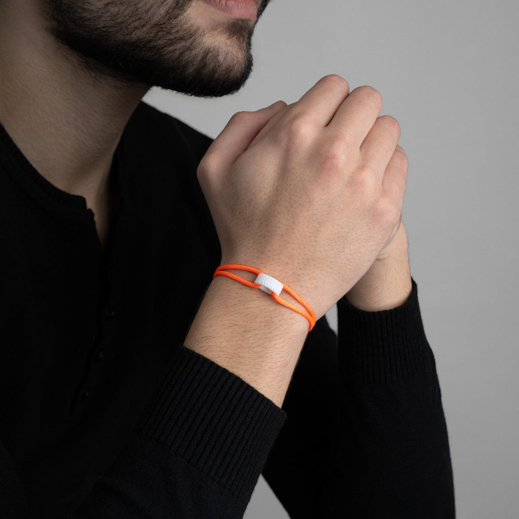 Snow Regent Cord Bracelet