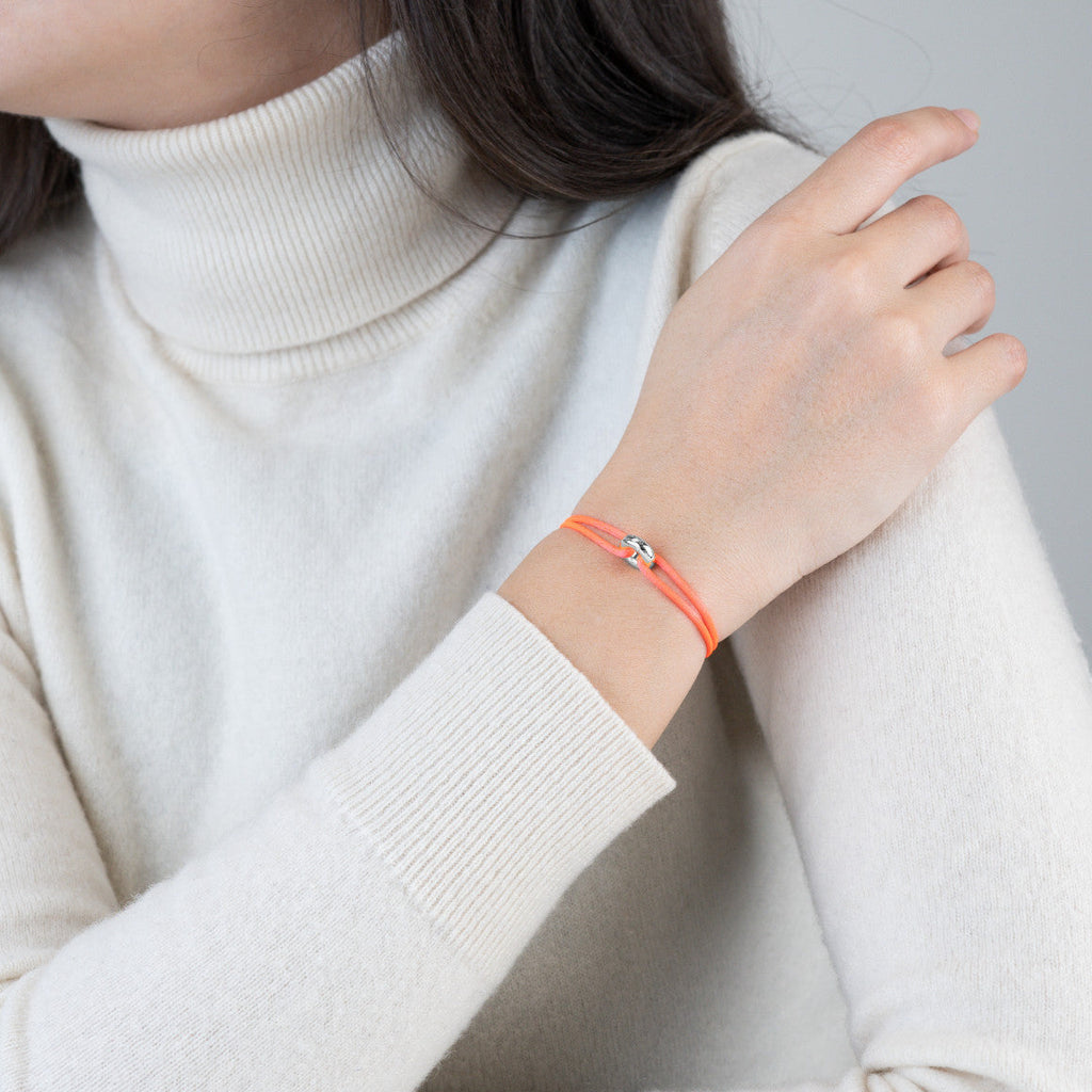 Bracelet cordon Mini Silver Soho