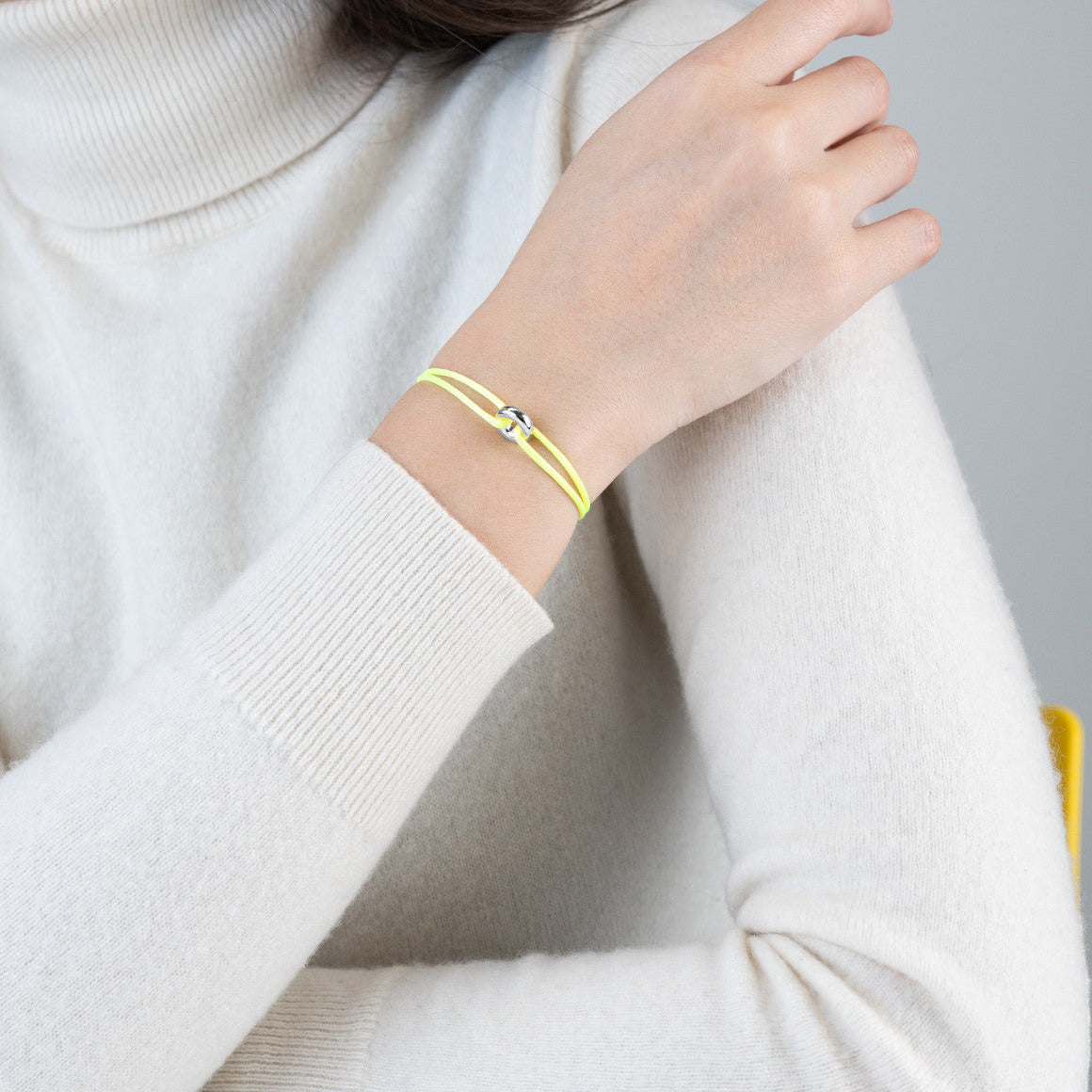 Bracelet cordon Mini Silver Soho