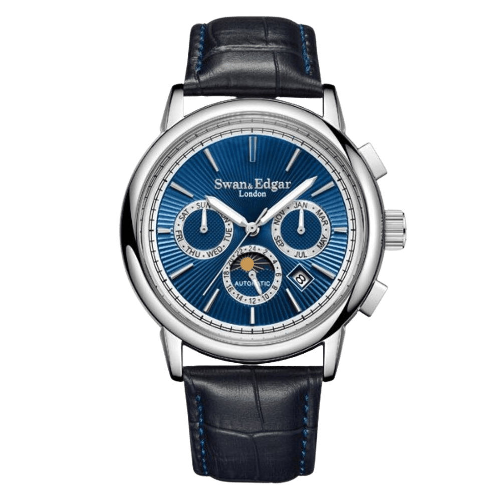 Limited Edition Swan & Edgar Hand Assembled Opulent Automatic Steel - SJR London Timepiece
