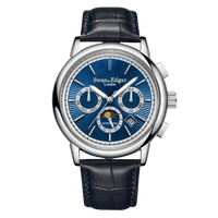Limited Edition Swan & Edgar Hand Assembled Opulent Automatic Steel - SJR London Timepiece