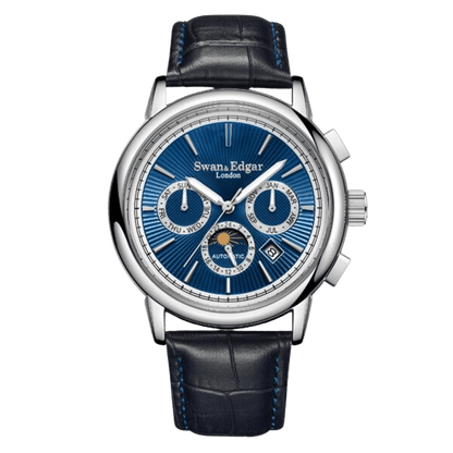 Limited Edition Swan & Edgar Hand Assembled Opulent Automatic Steel - SJR London Timepiece