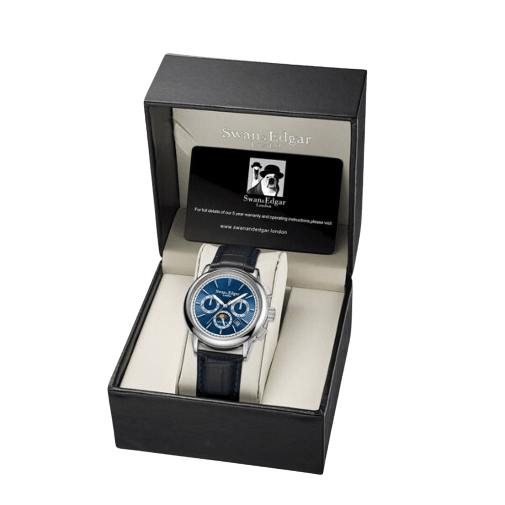 Limited Edition Swan & Edgar Hand Assembled Opulent Automatic Steel - SJR London Timepiece