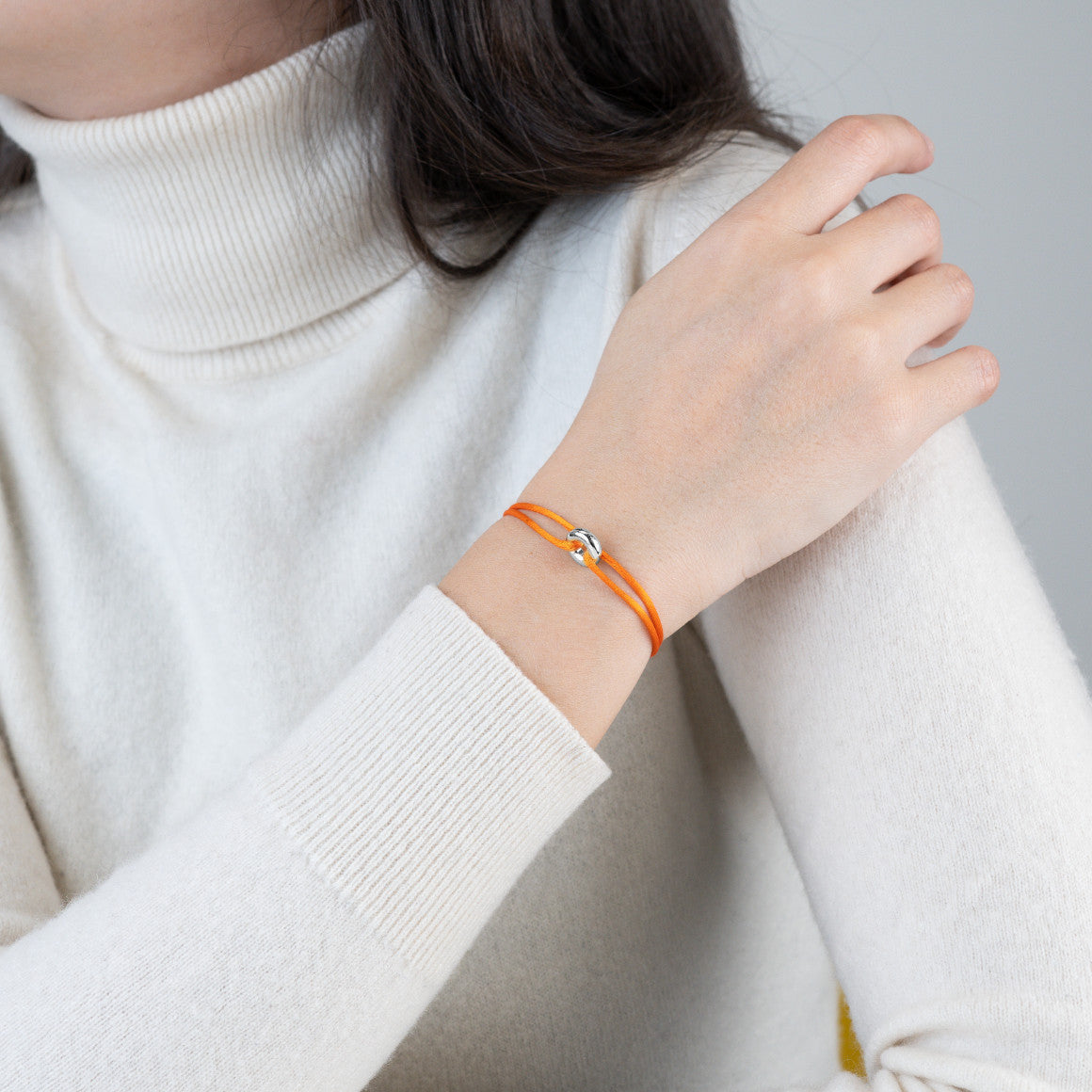 Bracelet cordon Mini Silver Soho