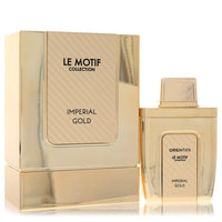 Orientica Le Motif Imperial Gold Eau de Parfum Spray 2.9 oz (85 ml) for Men
