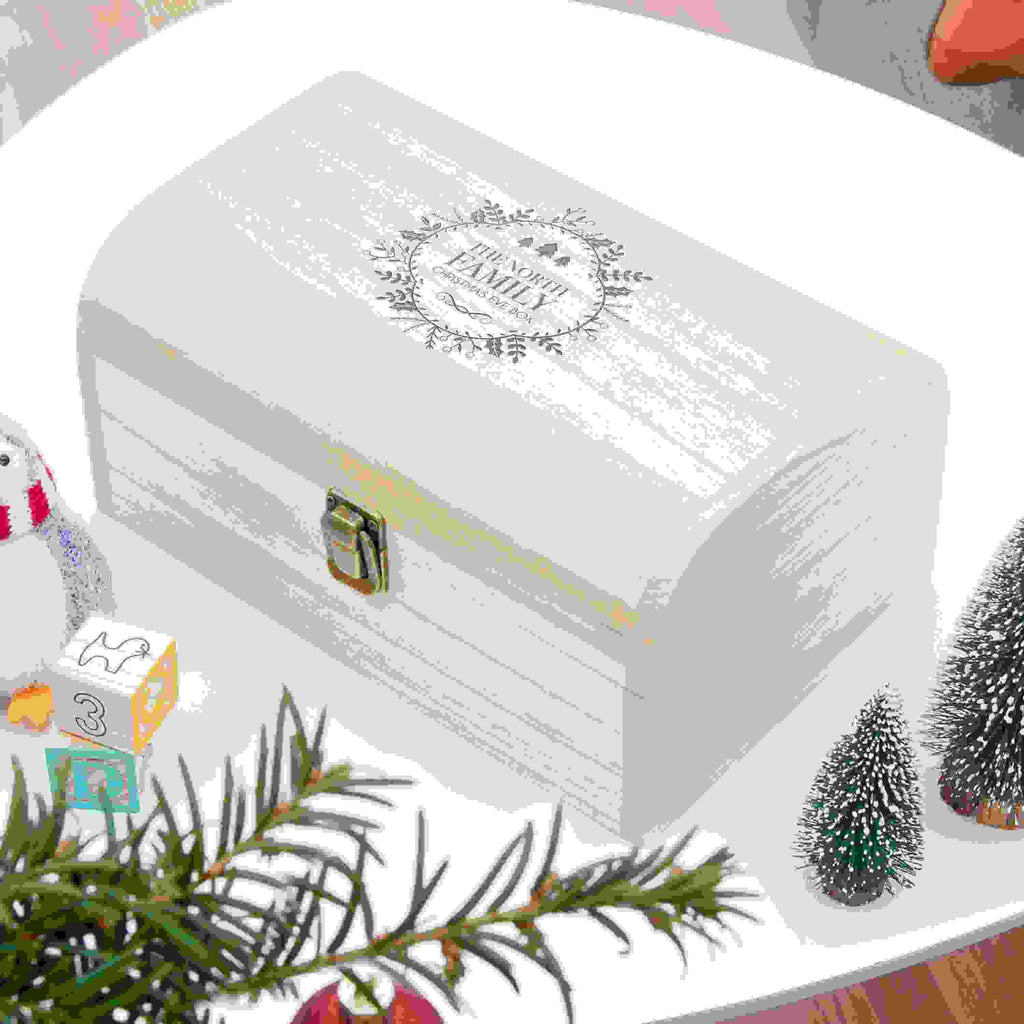 Personalised Traditional Family Christmas Eve Chest