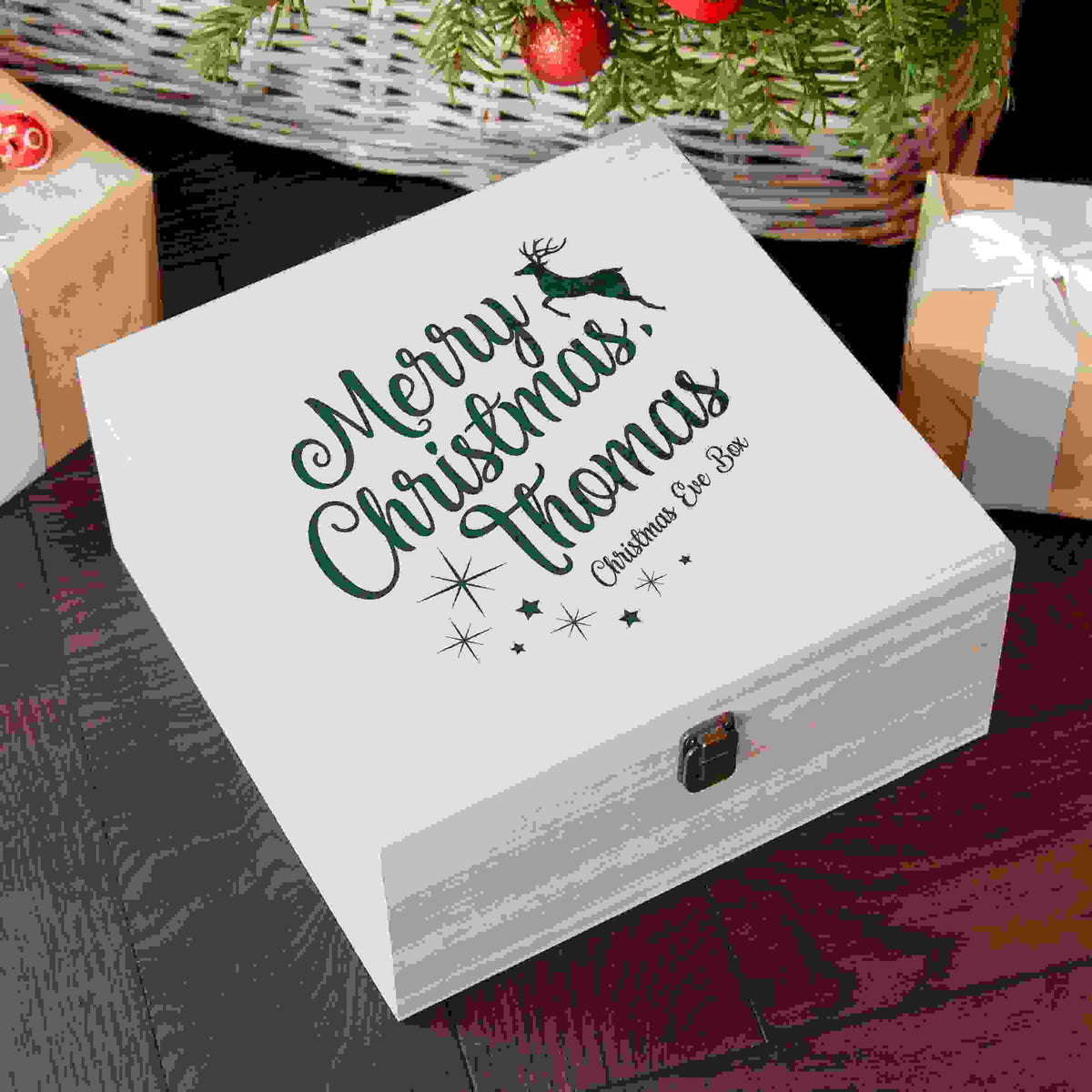 Personalised Rudolf Christmas Eve Box