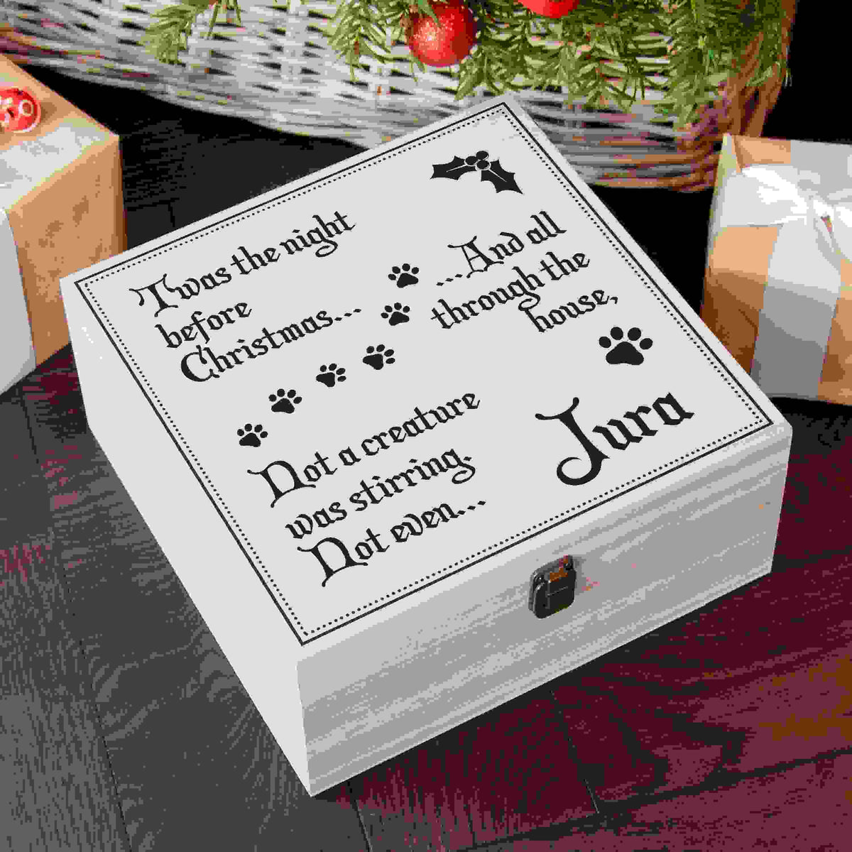 Personalised Pets 'Twas The Night Before Christmas Eve Box