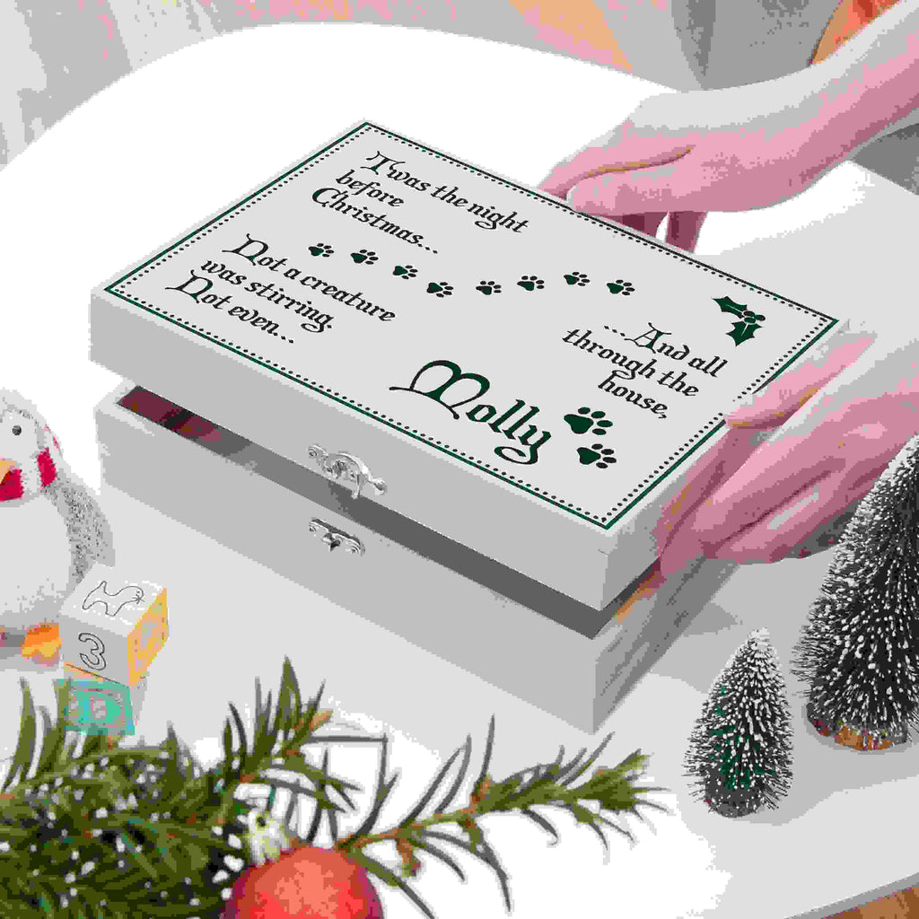 Personalised Pets 'Twas The Night Before Christmas Eve Box