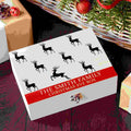 Personalised Reindeer Family Christmas Eve Box