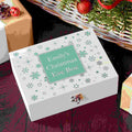 Personalised Snowflake Christmas Eve Box