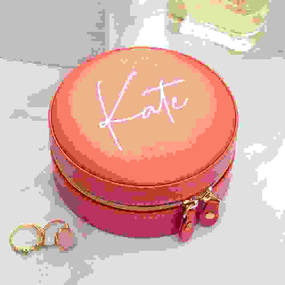 Personalised Travel Jewellery Case