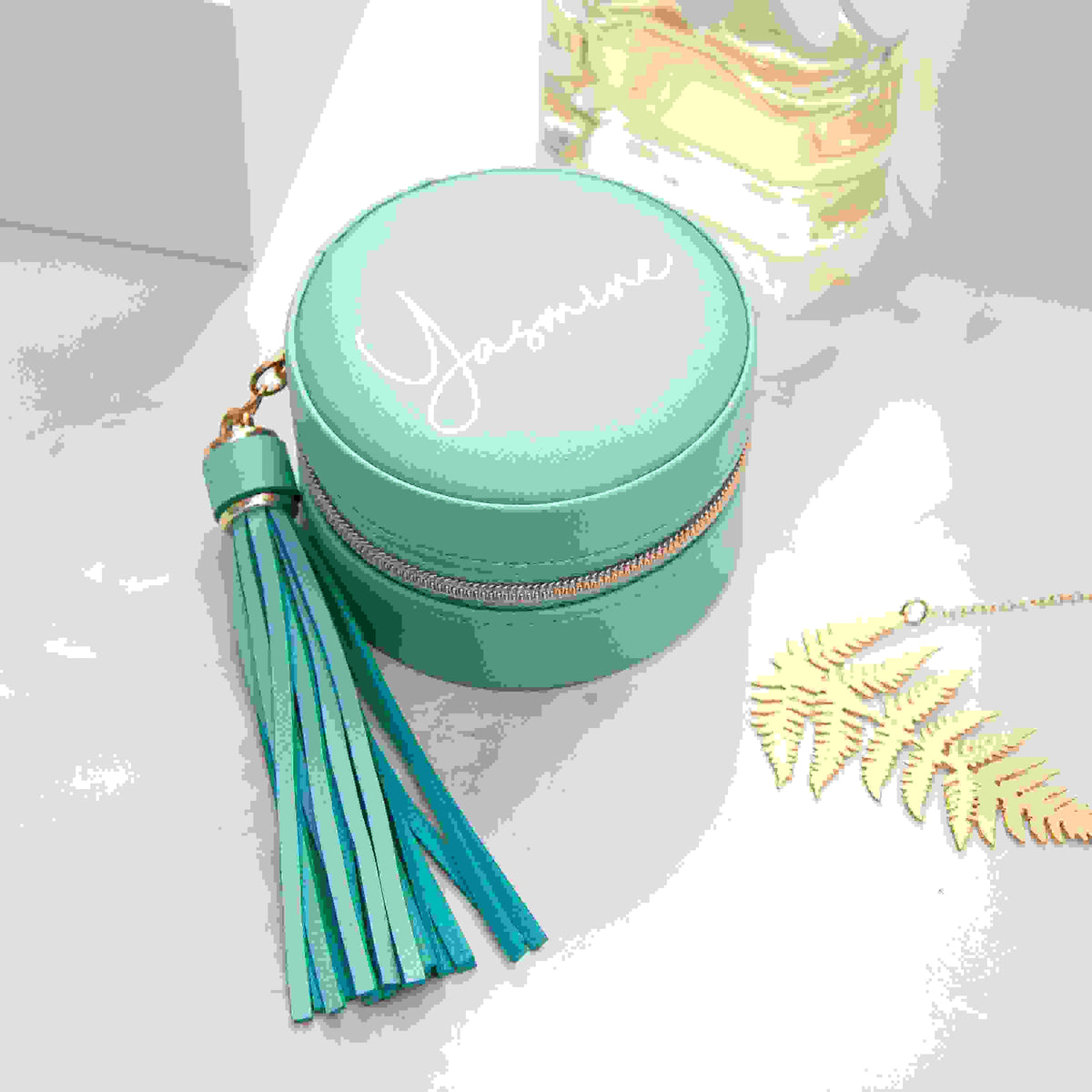Personalised Travel Jewellery Case