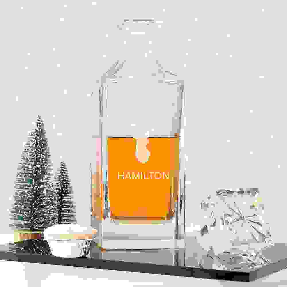Personalised Timeless Stag Square Decanter
