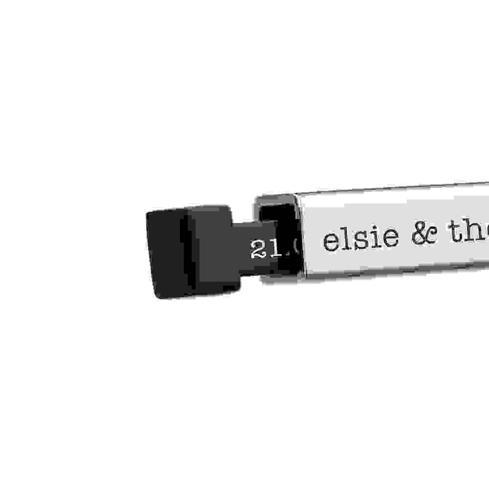 Personalised Men's Silver Hidden Message Capsule Necklace