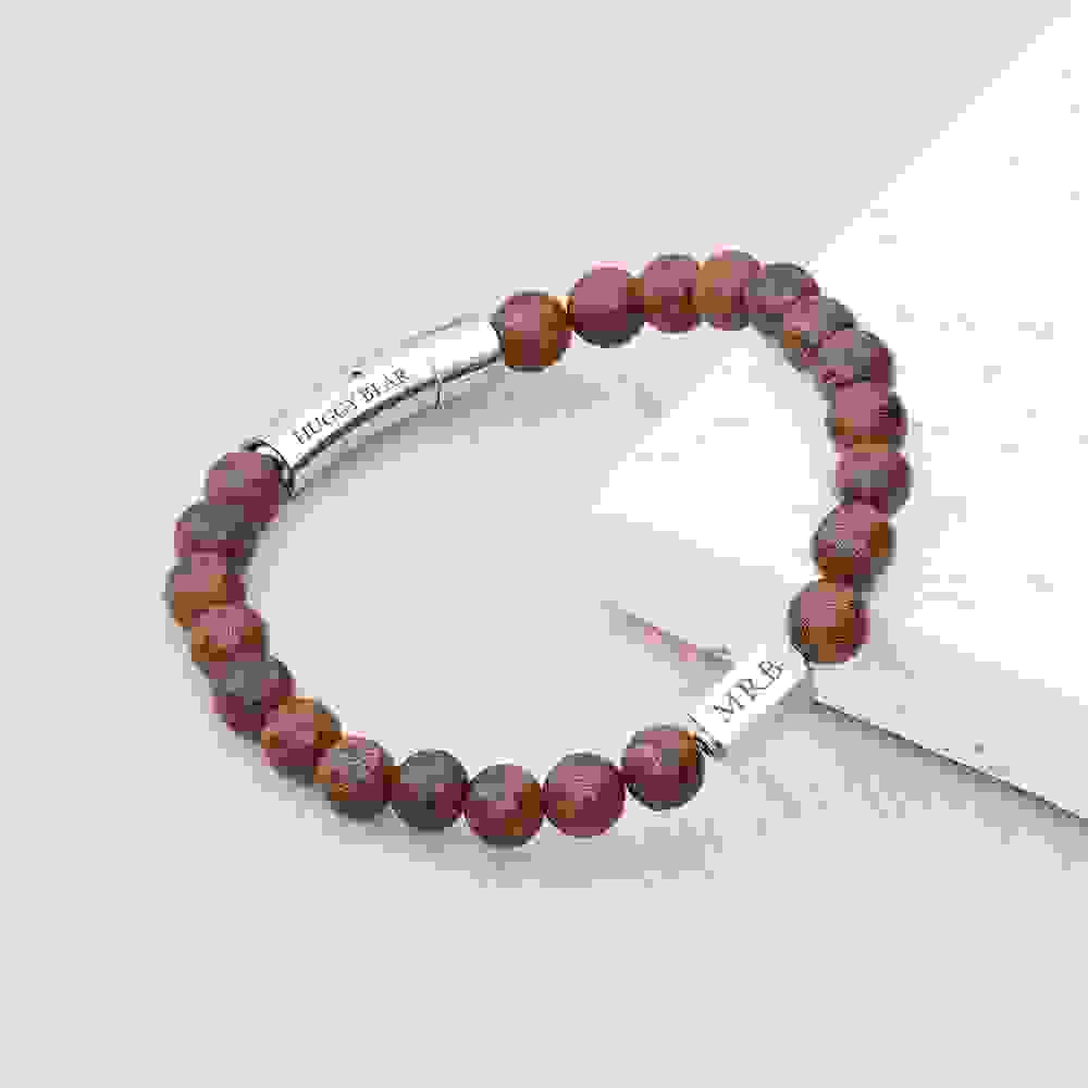 Personalised Men's Wooden Bracelet