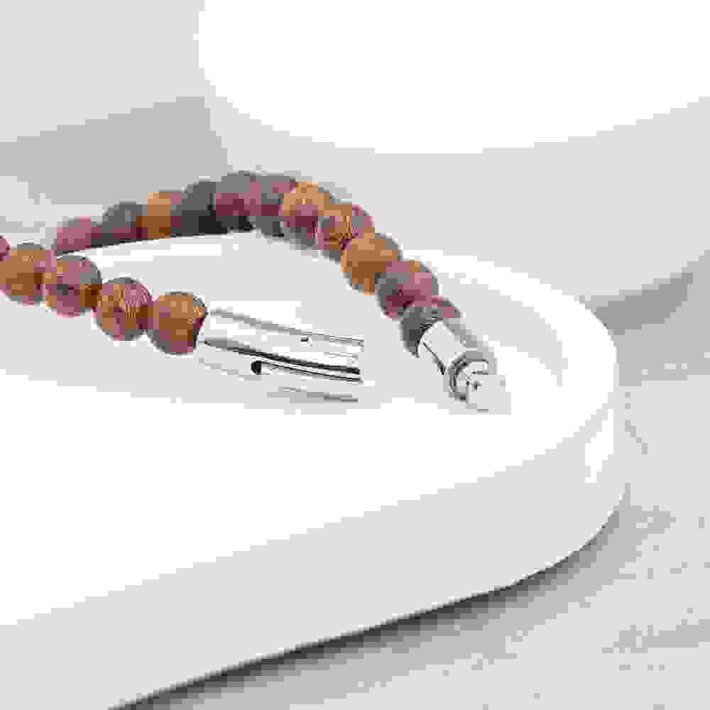 Personalised Men's Wooden Bracelet