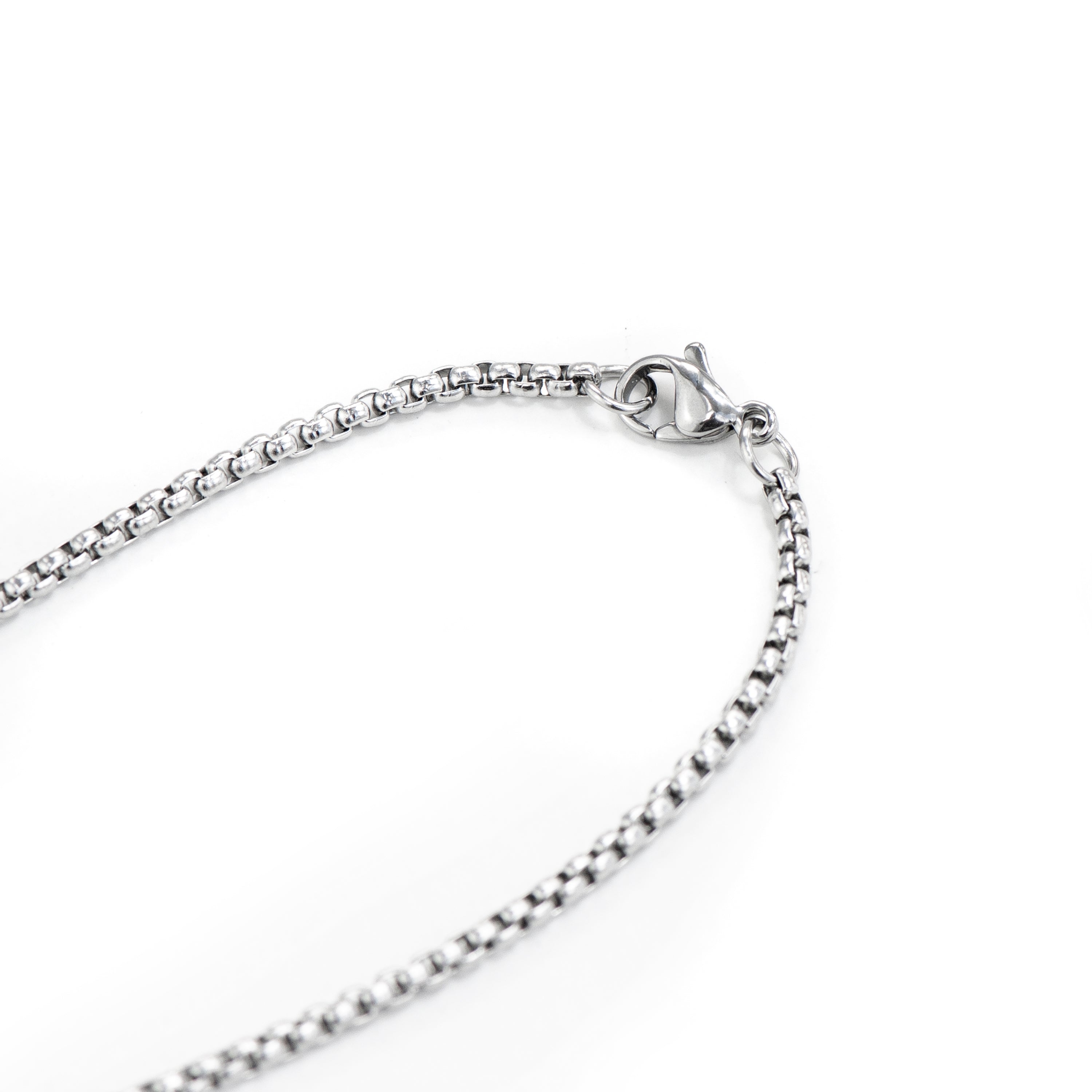 Personalised Men's Silver Dog Tag Necklace