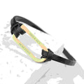Personalised Men's Shoreditch Gold Bar Black Leather Bracelet