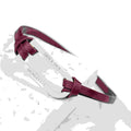 Personalised Men's Shoreditch Silver Bar Brown Leather Bracelet
