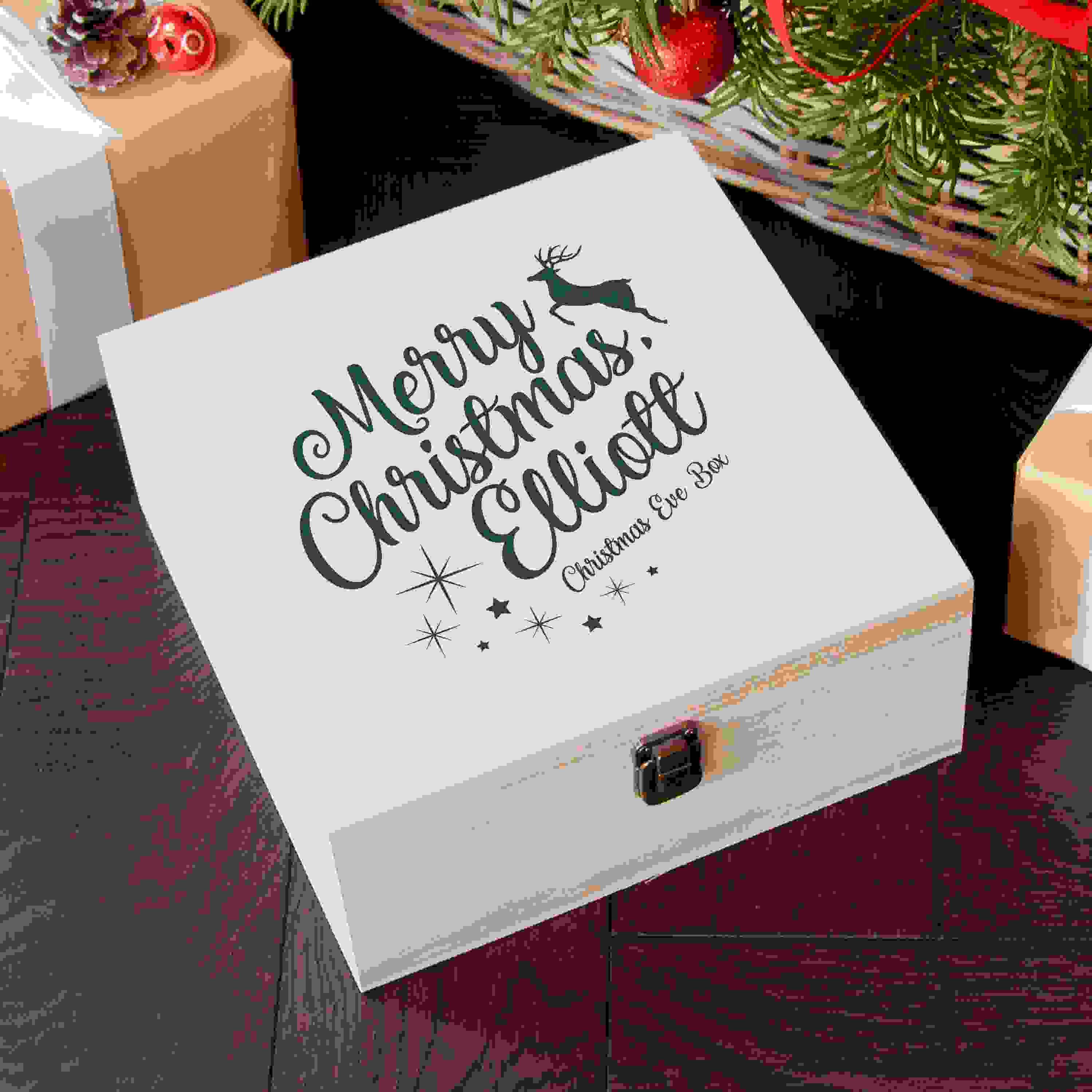Personalised Rudolf Christmas Eve Box