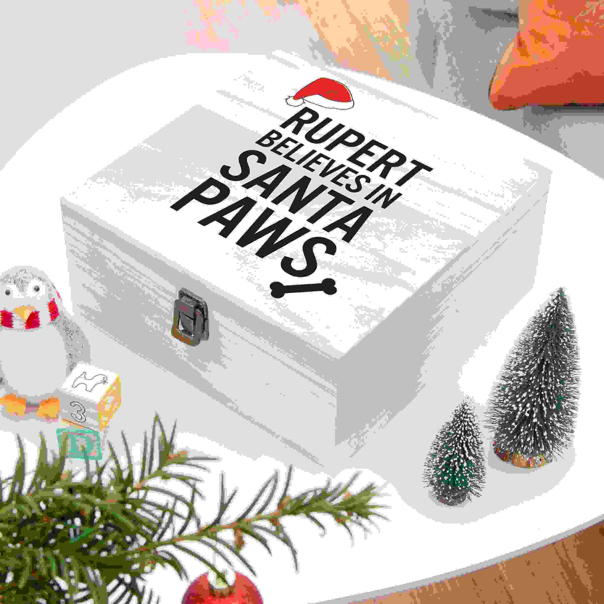 Personalised Pets Santa Paws Christmas Eve Box