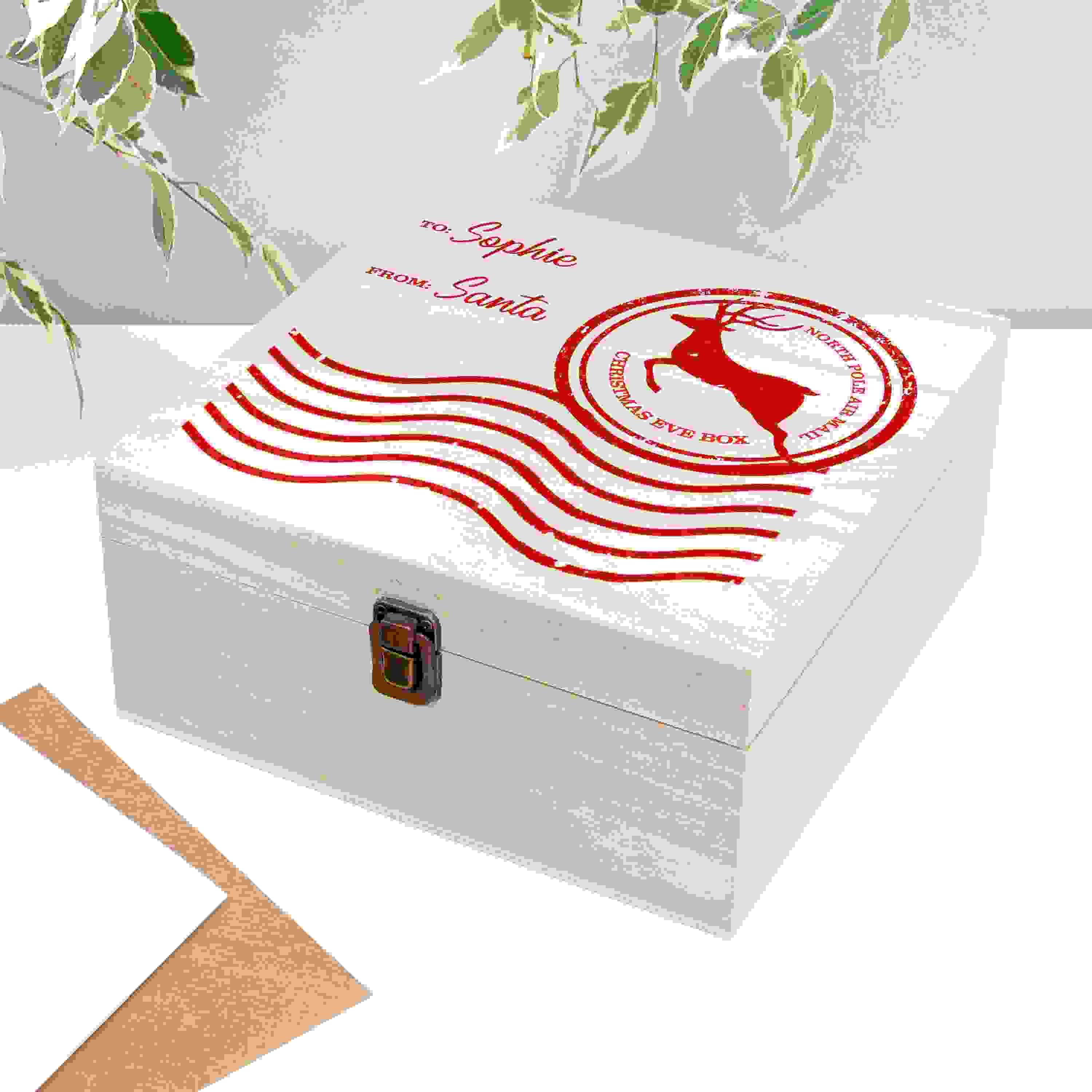 Personalised North Pole Air Mail Christmas Eve Box
