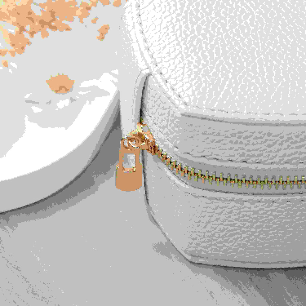 Personalised White Heart Jewellery Case