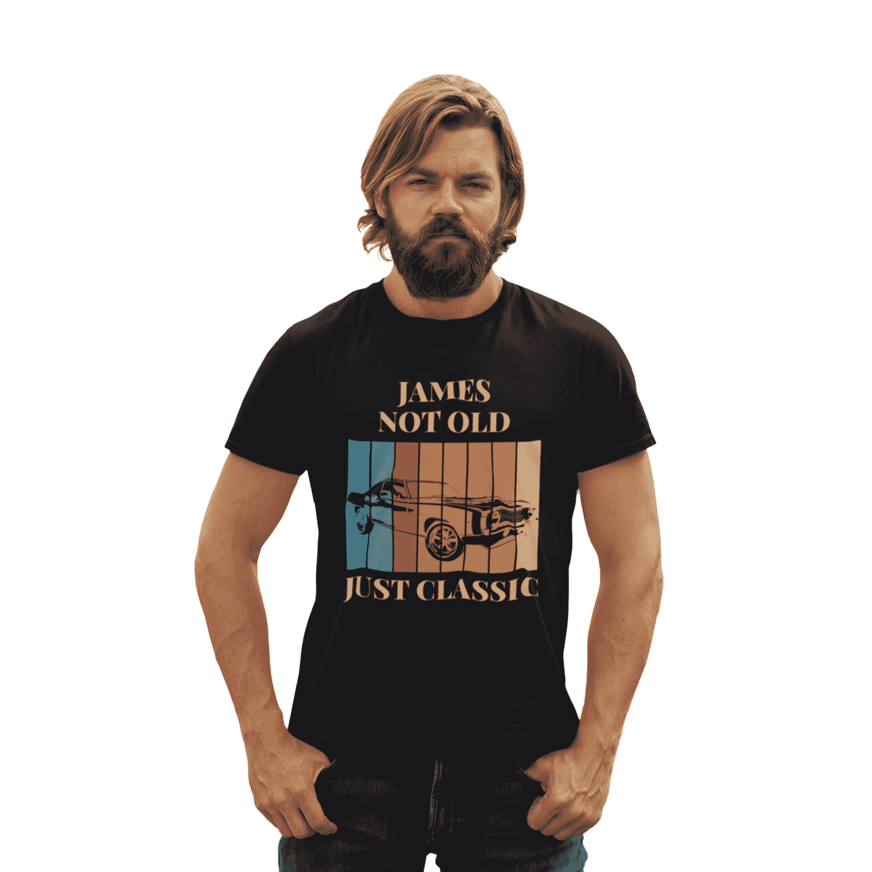 Personalised Men's Not Old Just Classic T-Shirt