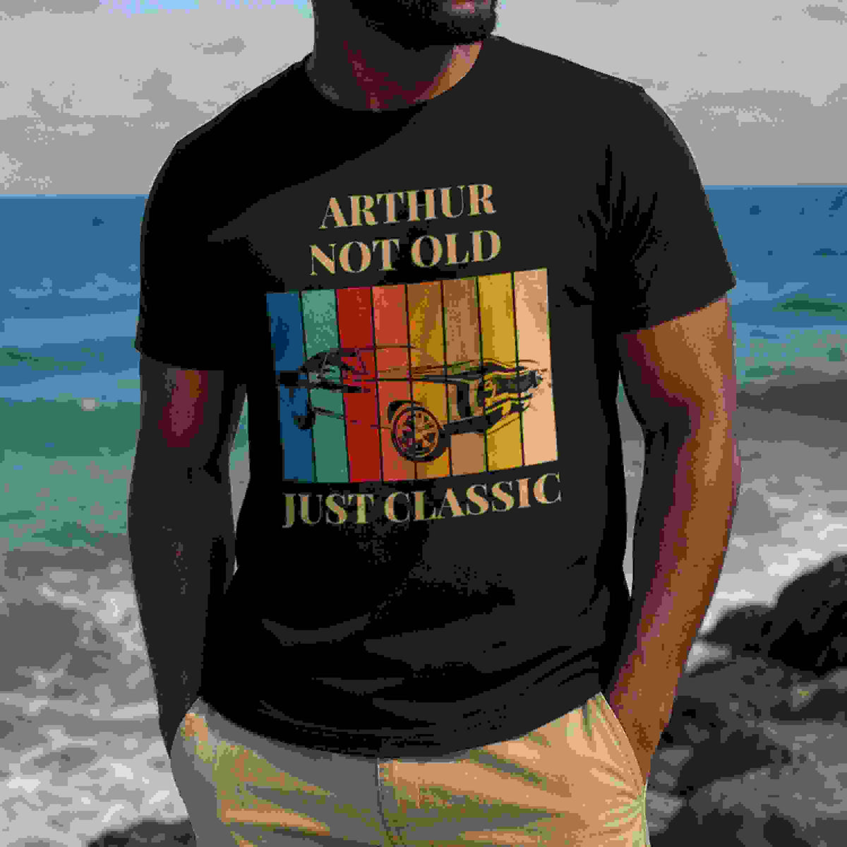 Personalised Men's Not Old Just Classic T-Shirt