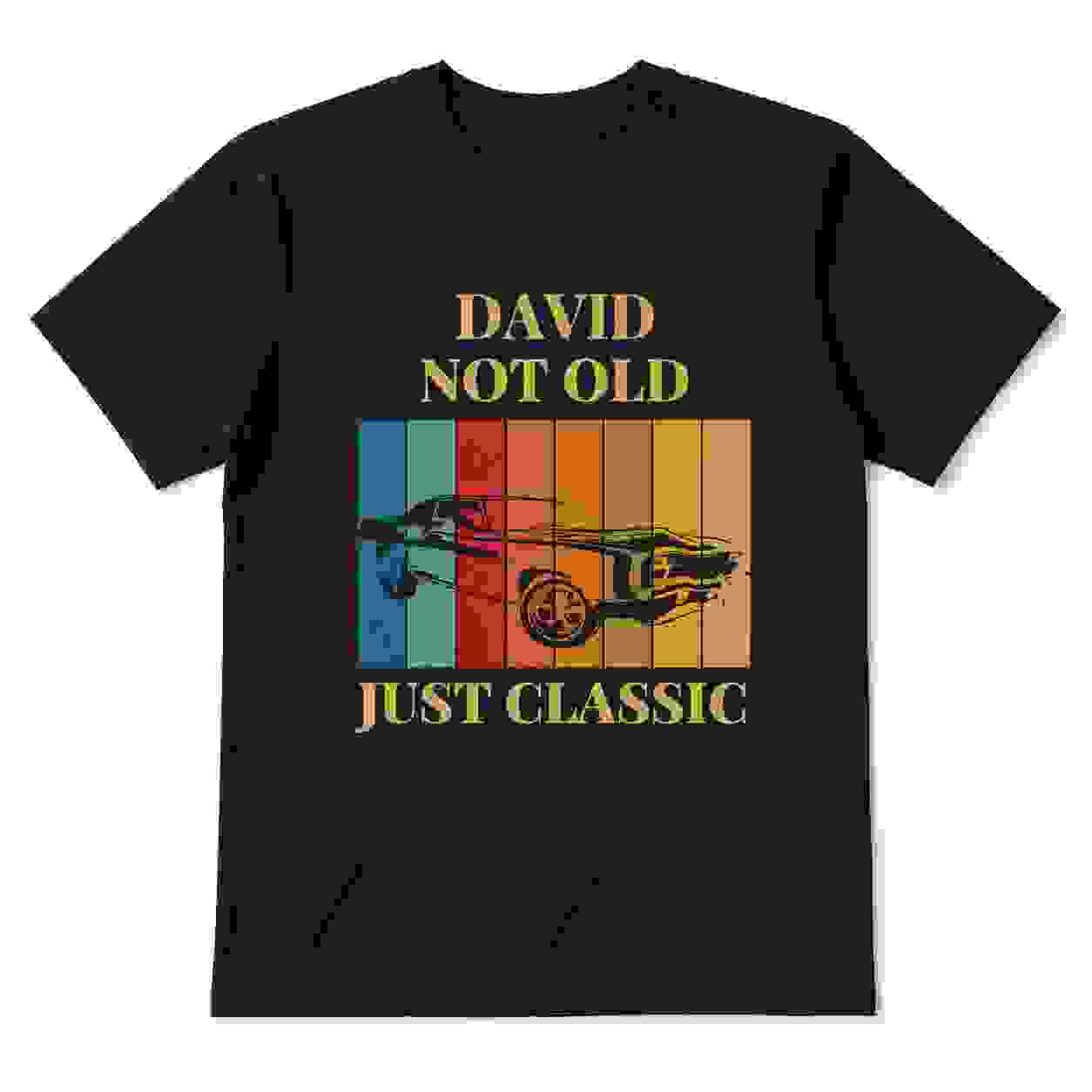 Personalised Men's Not Old Just Classic T-Shirt