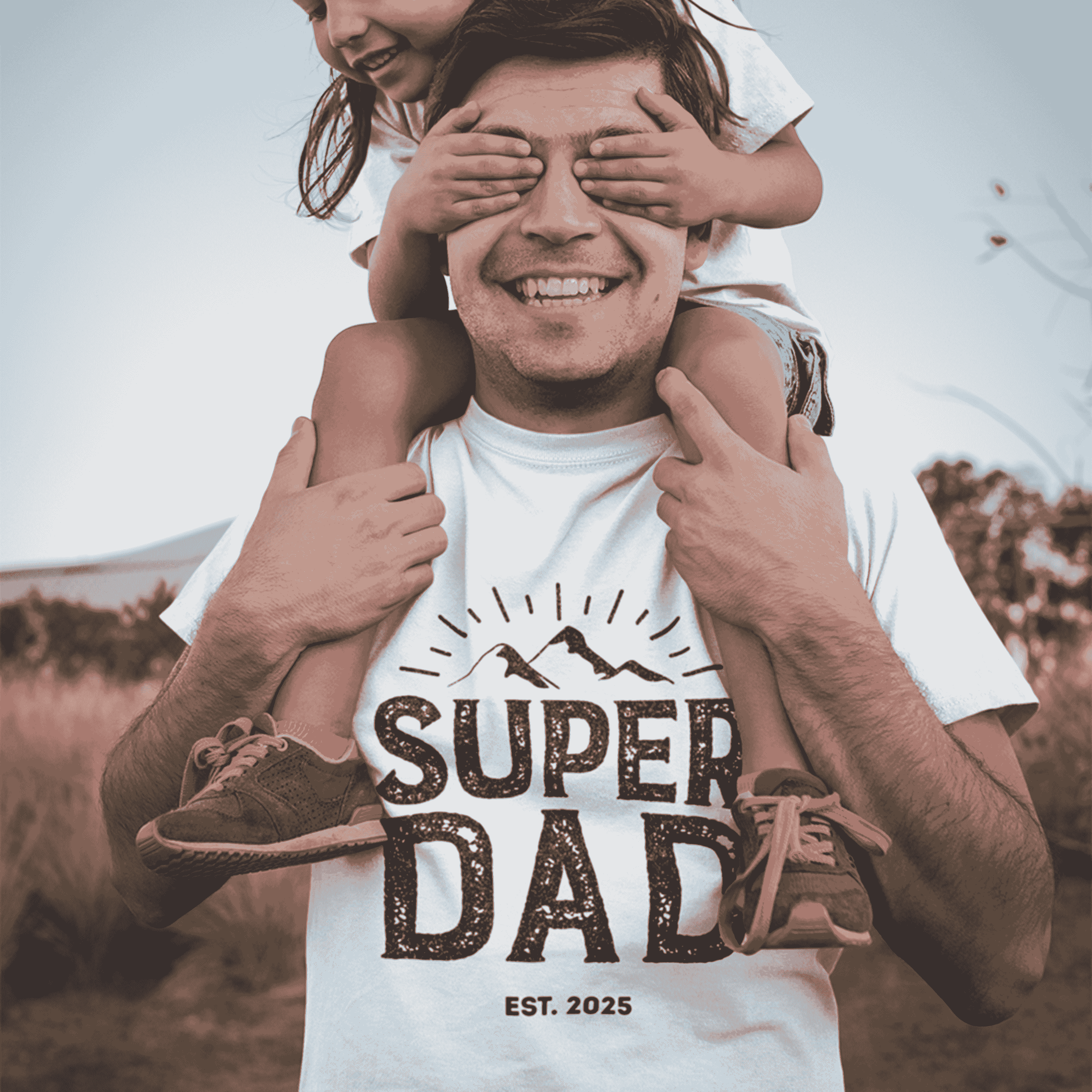Personalised Super Dad T-Shirt