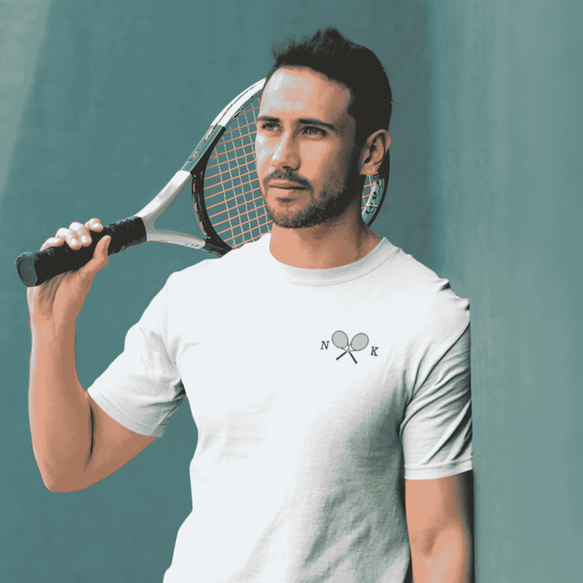 Personalised Unisex Tennis T-Shirt