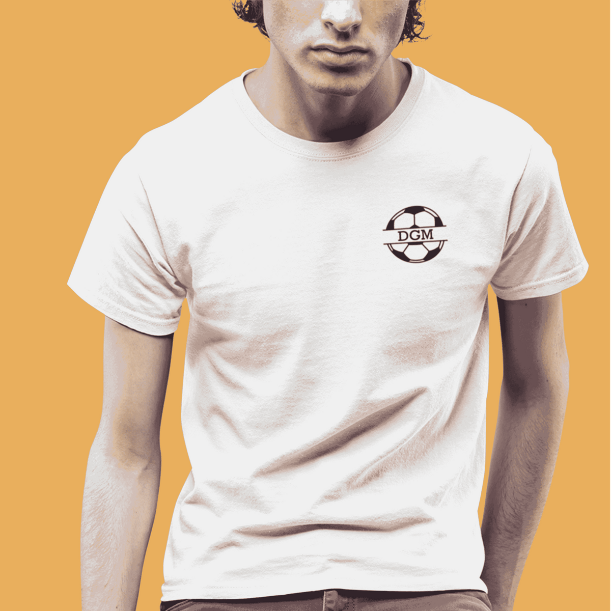 Personalised Unisex Football T-Shirt