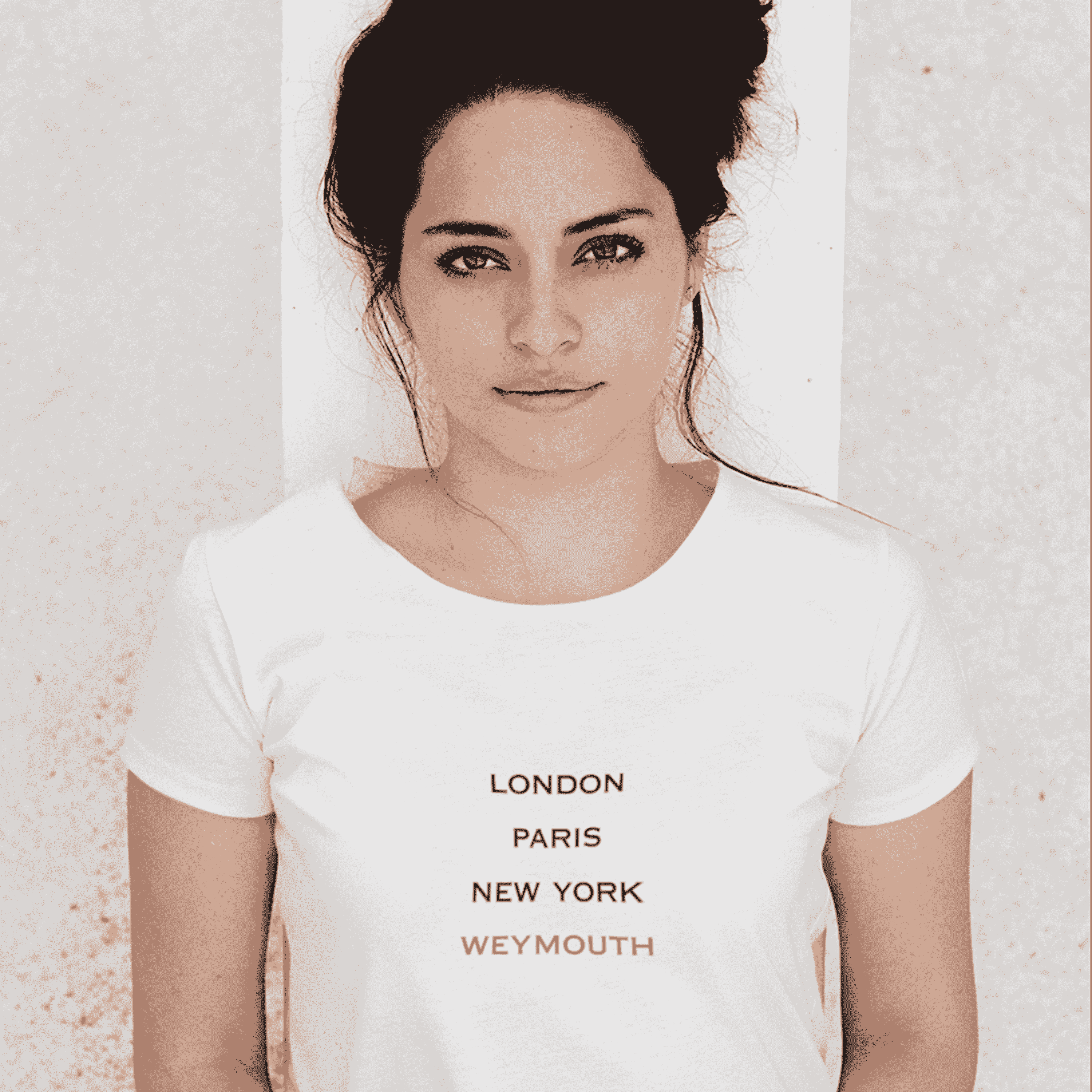 Personalised Women's Home Town T-Shirt