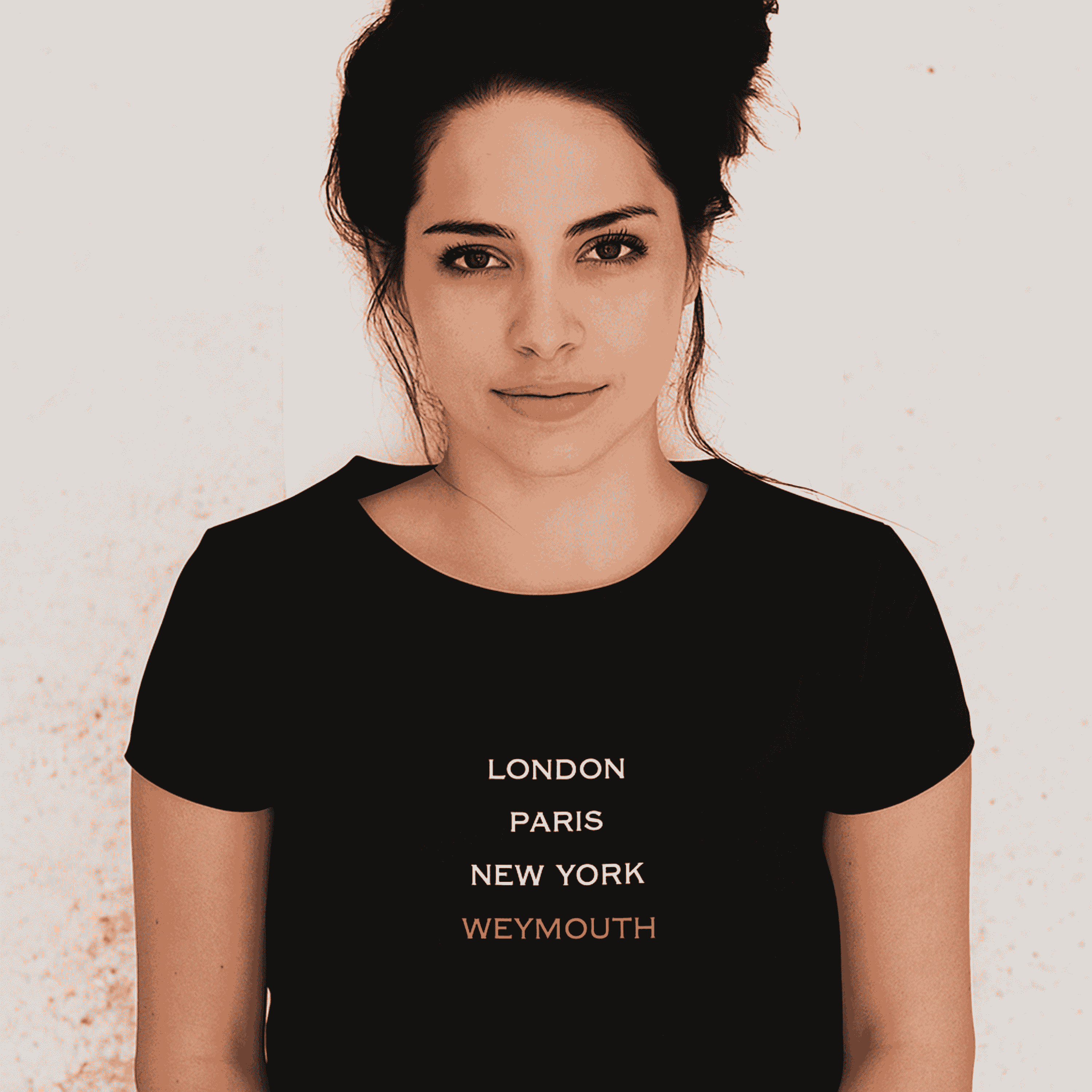 Personalised Women's Home Town T-Shirt