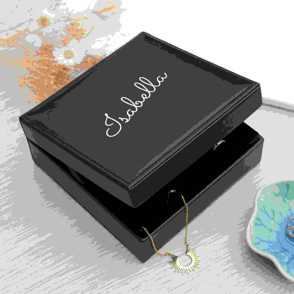 Personalised Travel Jewellery Case