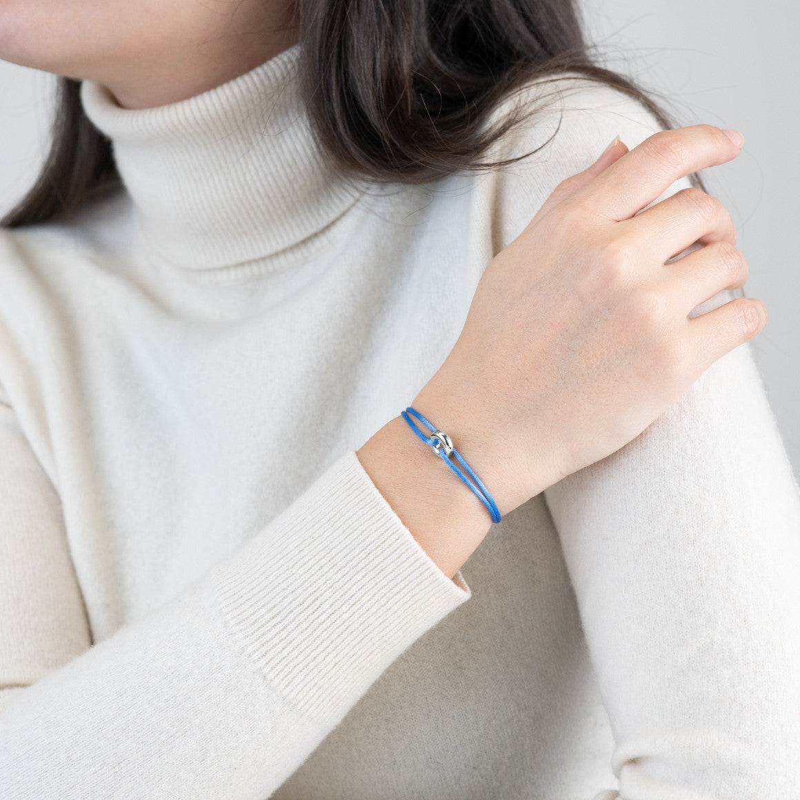 Bracelet cordon Mini Silver Soho