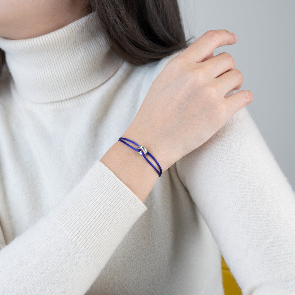 Bracelet cordon Mini Silver Soho
