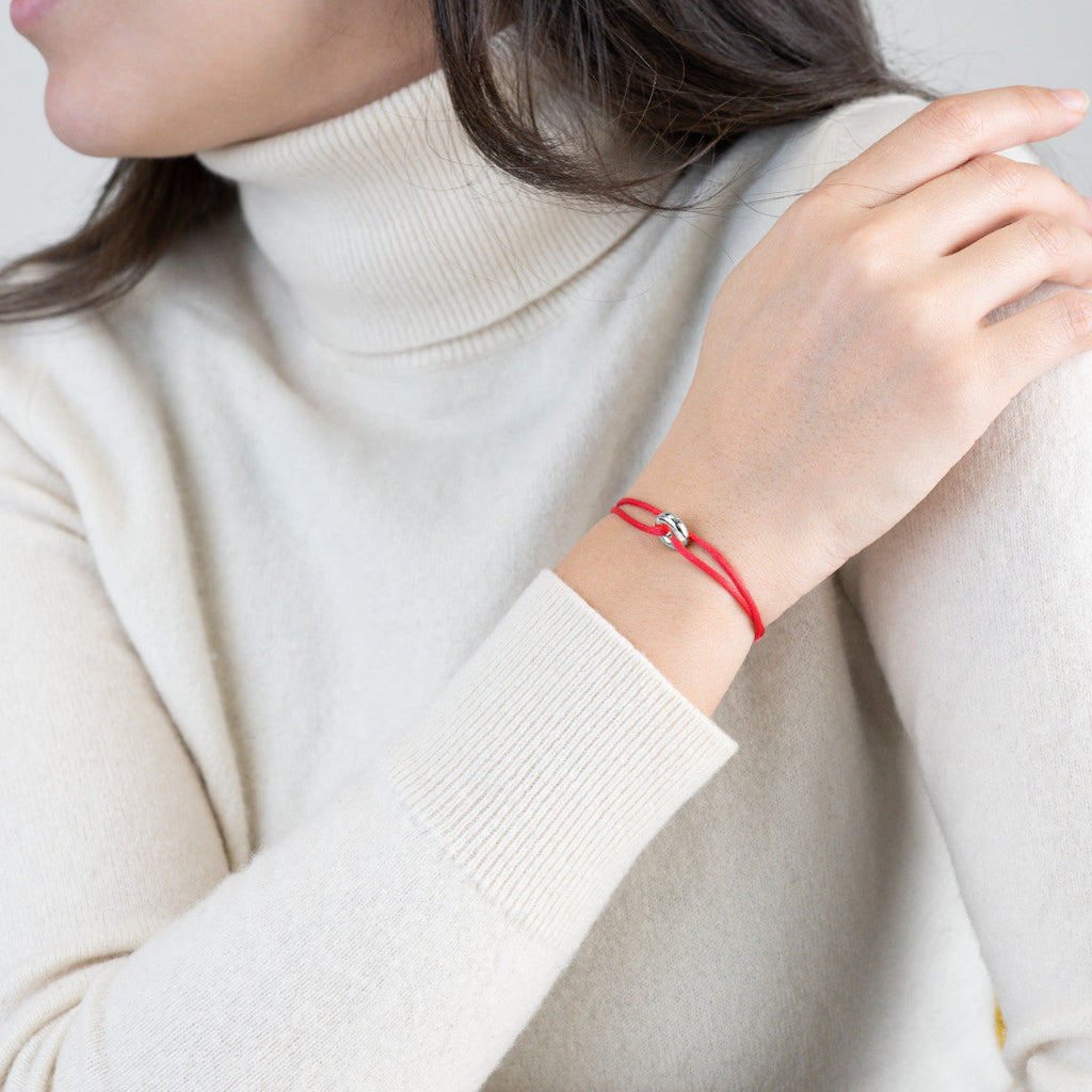 Bracelet cordon Mini Silver Soho