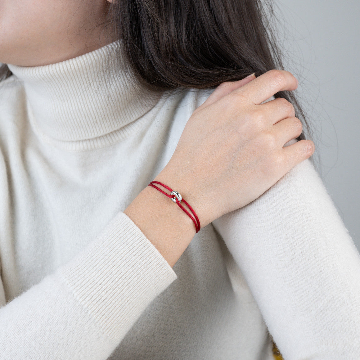 Bracelet cordon Mini Silver Soho