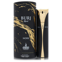 Risala Burj Noir Eau De Parfum Spray for Men, 3.4 oz / 100 ml