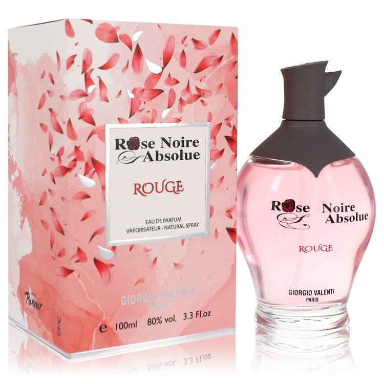 Giorgio Valenti Rose Noire Absolue Rouge Eau De Parfum Spray 3.3 oz / 100 ml for Women