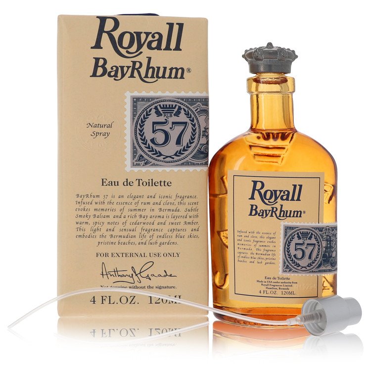Royall Fragrances Eau De Toilette Spray 4 oz / 118 ml for Men - Royall Bay Rhum 57