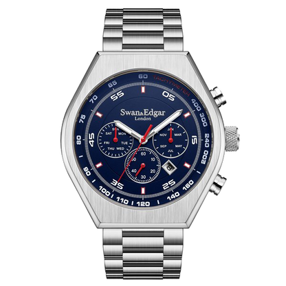 Limited Edition Swan & Edgar Hand Assembled Contemporary Classic Automatic Steel - SJR London Timepiece