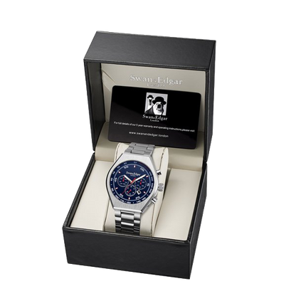 Limited Edition Swan & Edgar Hand Assembled Contemporary Classic Automatic Steel - SJR London Timepiece