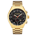 Montre automatique plaquée or, assemblée à la main, édition limitée Swan & Edgar, modèle classique contemporain